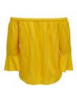 Only Carmakoma Shirt Sunny - Off-Shoulder - Damen Langarmshirts - 123213 - 5