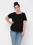 Only Carmakoma Damen Plus-Size T-Shirt Vica Schwarz - Damen T-Shirts - 126633 - 1