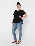 Only Carmakoma Damen Plus-Size T-Shirt Vica Schwarz - Damen T-Shirts - 126633 - 2