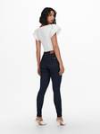Only Jeans Wauw Lite Mittel-Skinny, Dunkelblau - Damen Jeans - 129143 - 4