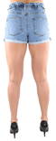 Only Denim-Shorts Cuba Paperbag, Blau - Damen Shorts und Capris - 131093 - 2