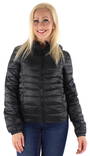 Only Leichte Steppjacke Tahoe Kapuze Schwarz - Damen Leichte steppjacken - 131683 - 1
