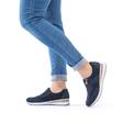 Rieker Damen Walking Schuhe 54474-14 Blau - Rieker walkingschuhe - 135463 - 5