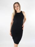 Vero Moda geripptes Kleid schwarz - Kleider und Tuniken - 135853 - 1