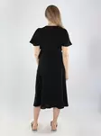 Only Kleid Midi Wickel Schwarz - Kleider und Tuniken - 140843 - 2