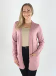 Vila Cardigan VIRIL OPEN L/S KNIT CARDIGAN Nostalgie-Rose - Damenpullover - 141433 - 1