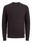 Jack&Jones Herrenpullover Blubarkley fudge/twist - Herren Strickwaren - 139933 - 1
