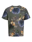 Jack&Jones Herren T-Shirt Hawaii Castlerock - Herren T-Shirts - 138483 - 5