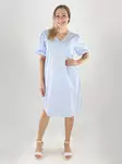 JDY Kleid 2/4 Midi Kaschmir Blau - Kleider und Tuniken - 140973 - 1