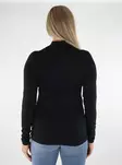 JDY Hemd neuer Rollkragen schwarz - Damen Langarmshirts - 136523 - 2