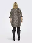 Only Carmakoma Plus-Size-Tunika Nova Tunic Dress Timberwolf - Kleider und Tuniken - 137933 - 2