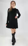Only Strickkleid mit Rundhalsausschnitt Schwarz - Damenpullover - 139633 - 1