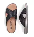Rieker Herren Pantoletten 21082-00 schwarz - Herrensandalen - 138203 - 3