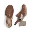 Rieker Damen Wildleder Sandalen 66775-24 braun - Rieker Sandalen - 140423 - 4