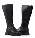 Rieker Damen Lederstiefel Z9856-00 Schwarz - Rieker Stiefel - 136893 - 1
