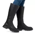 Rieker Damen Lederstiefel Z9856-00 Schwarz - Rieker Stiefel - 136893 - 6