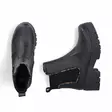 Rieker Damen Stiefeletten mit dicker Sohle 74562-00 schwarz - Rieker Stiefeletten - 139423 - 3