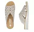 Rieker Damen-Mules V0689-63 beige - Rieker Hausschuhe - 138153 - 3