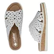 Rieker Damen Flip-Flops V4189-80 Weiß - Rieker Hausschuhe - 140663 - 3
