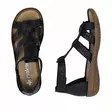 Rieker Damen Sandalen 60860-01 schwarz - Rieker Sandalen - 140803 - 3