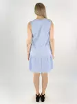Vero Moda Kleid aus Bio-Baumwolle SL kaschmirblau/weiß - Kleider und Tuniken - 138463 - 2