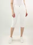 Vero Moda Damen Caprihose MR strahlendes Weiß - Damen Shorts und Capris - 138103 - 1