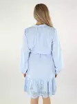 Vila Kleid V-Ausschnitt Kurz Kentucky Blau - Kleider und Tuniken - 138753 - 3