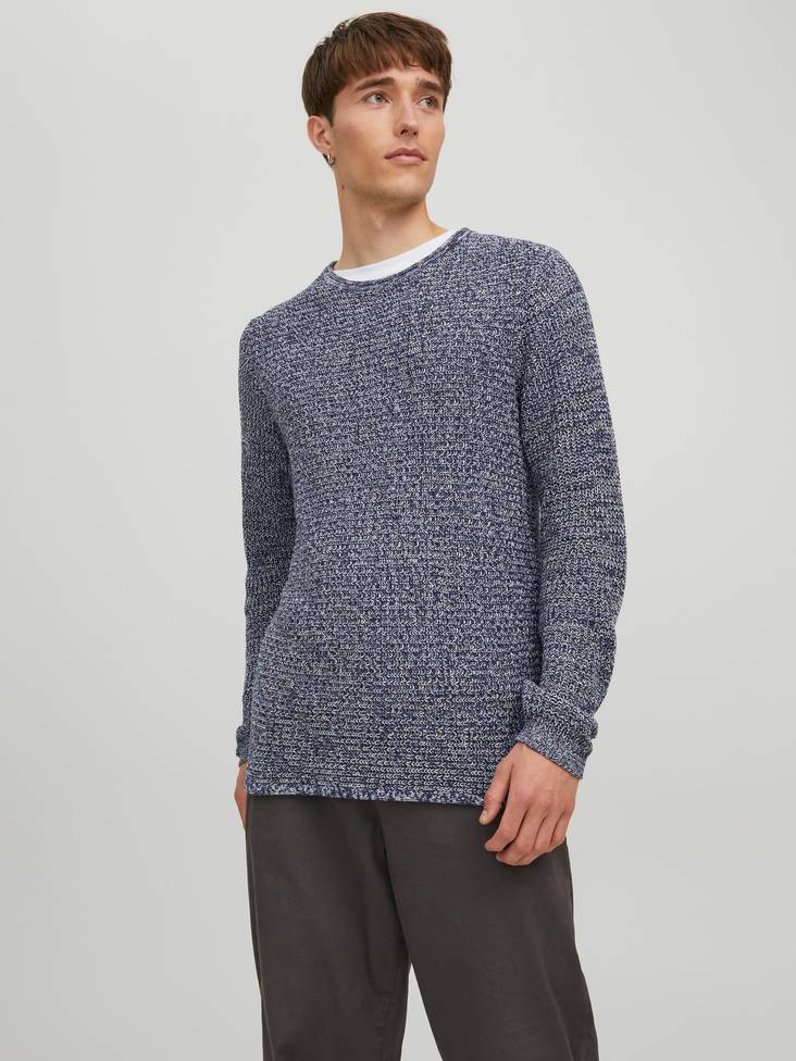 Jack&Jones Pullover Phil skydiver/getwistet - Herren Strickwaren - 132133 - 1