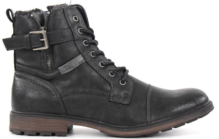 Kolme60 Knöchelstiefel Norris, Schwarz - Herrenstiefel und -stiefeletten - 124843 - 1