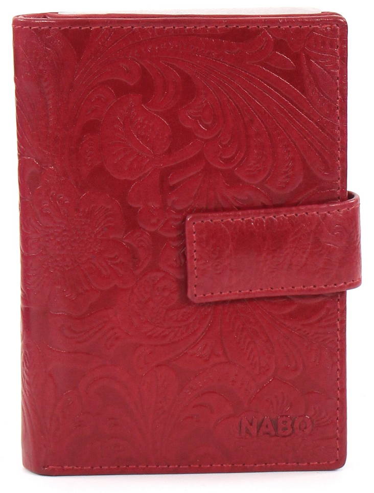 Nabo Leder Geldbörse NK292, Rot - Geldbörsen - 130663 - 1