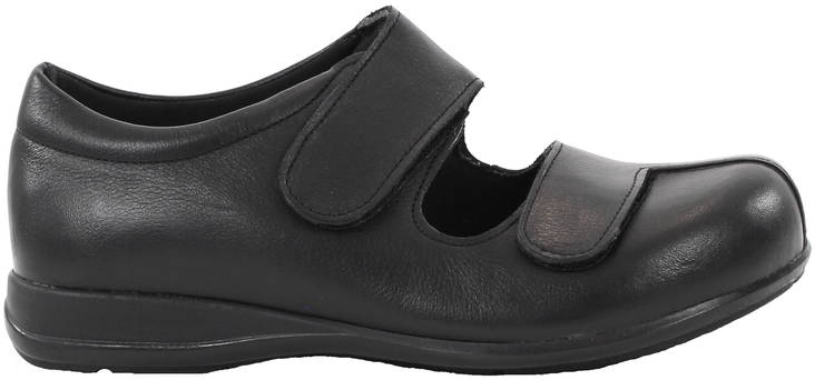 Natura Wanderschuhe 5005 Schwarz - Damen walkingschuhe - 118813 - 1