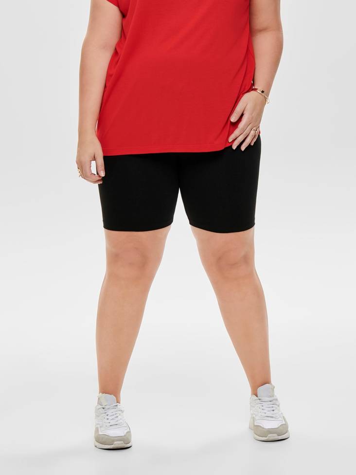 Only Carmakoma Shorts Zeit, Schwarz - Damen Shorts und Capris - 128243 - 1