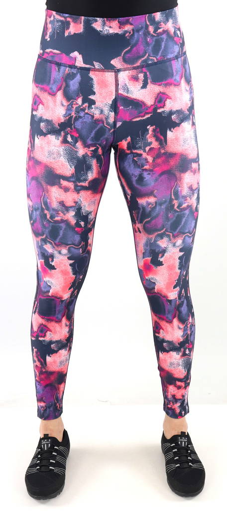 Only Play Leggings blau/rosa - Damen Sportleggins - 132993 - 1