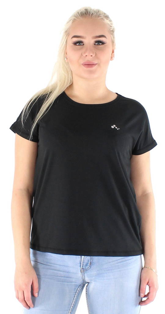 Only Play Damen Sport T-Shirt Loose Schwarz - Damen Sport T-Shirts - 129173 - 1