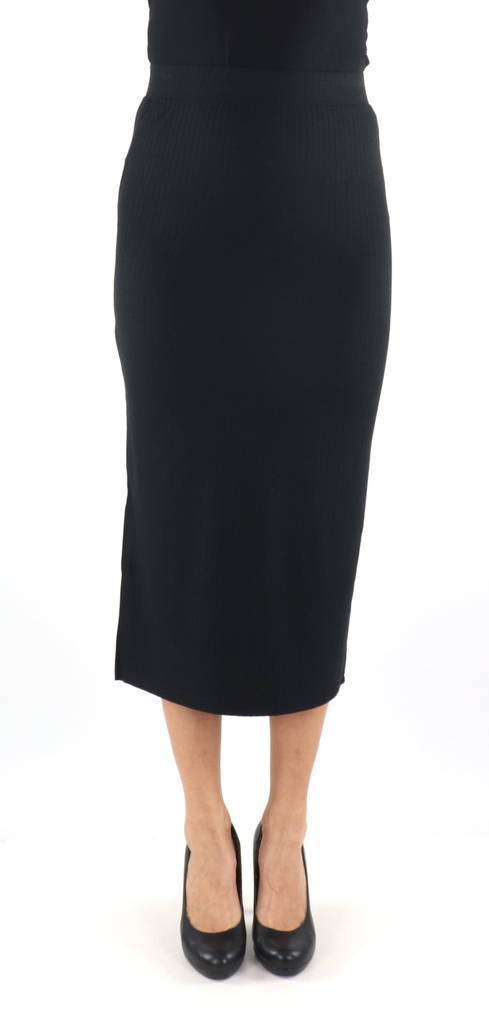 Pieces Midirock mw, schwarz - Röcke - 131503 - 1