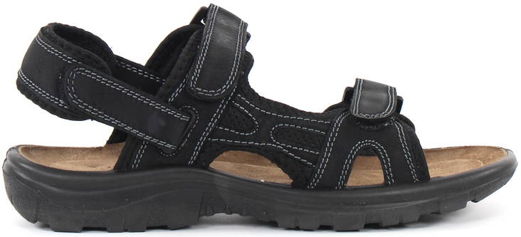 Polecat Sandalen 451-1043, schwarz - Herrensandalen - 130523 - 1