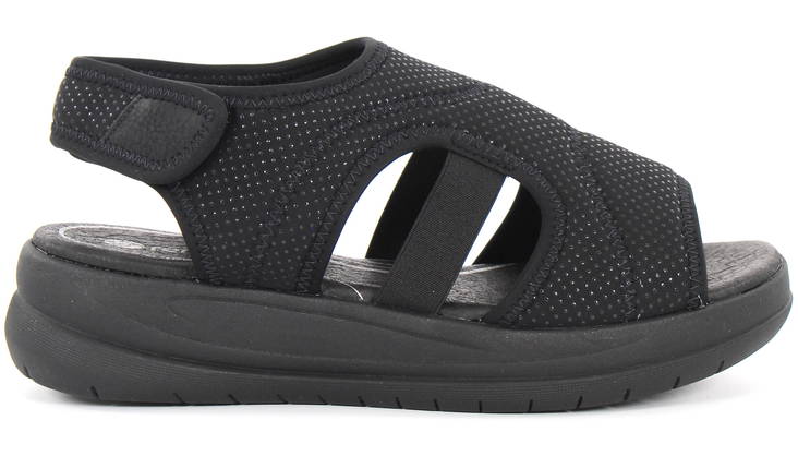 Rieker Sandalen D4256-02, Schwarz - Rieker Sandalen - 123423 - 1