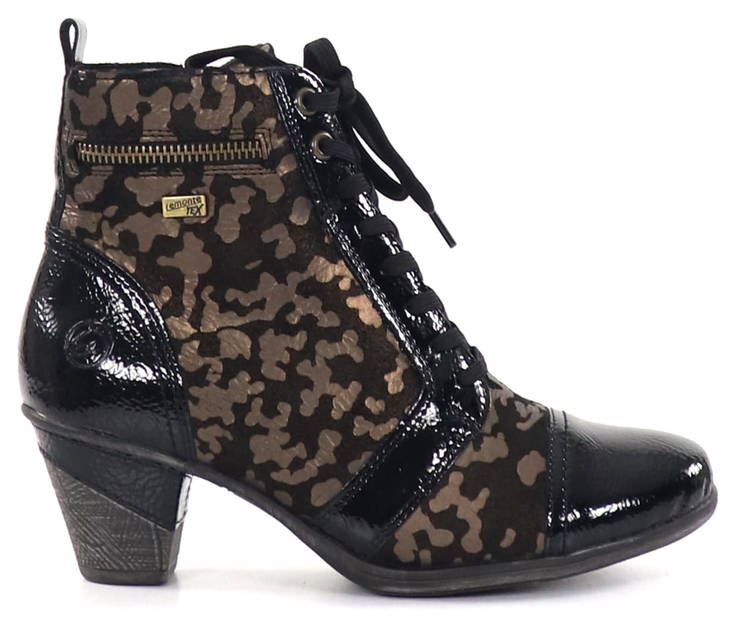 Rieker Remonte wasserabweisende Stiefeletten D8797-90 metallic - Rieker Stiefeletten - 134093 - 1