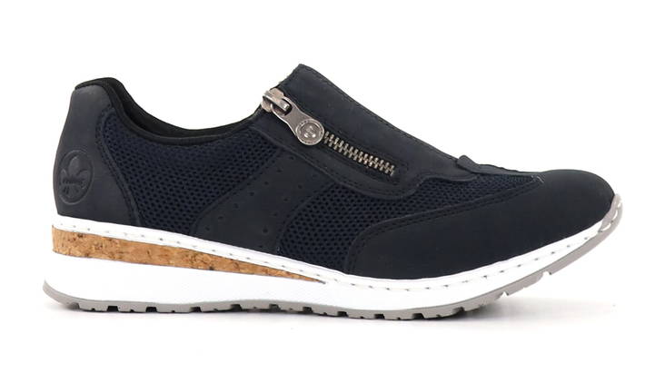 Rieker Damen Walking Schuhe 54474-14 Blau - Rieker walkingschuhe - 135463 - 1