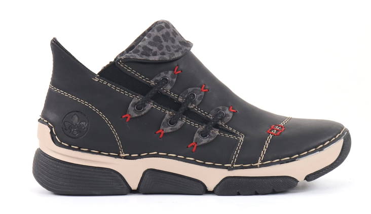 Rieker Stiefeletten 45983-00, schwarz/multi - Rieker Stiefeletten - 132103 - 1