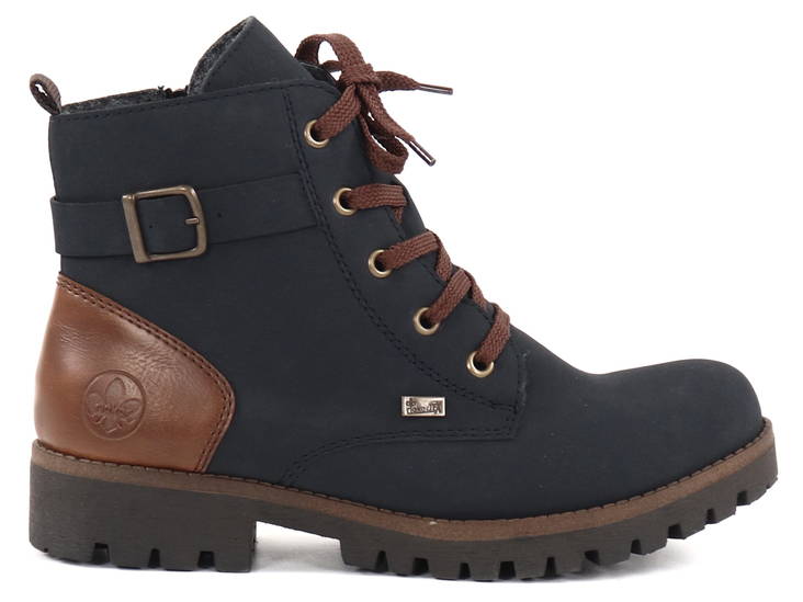 Rieker Damen Stiefeletten blau - Rieker Stiefeletten - 129343 - 1