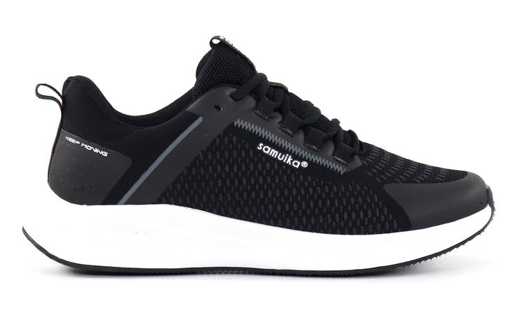 Samuika Unisex Sneaker SW22-03501 Schwarz (Schnürsenkel) - Herren Sneaker - 135183 - 1