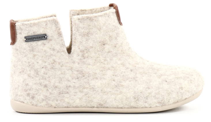 Shepherd Damen Hausschuhe, gefilzte Wolle Ester beige - Damen Hausschuhe - 129473 - 1