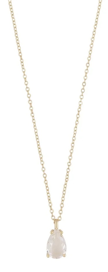 Snö of Sweden Halskette Ashley gold/klar - Halsketten - 135283 - 1