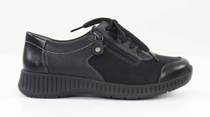 Suave Lauf Schuhe Geneve 16002T, schwarz - Damen walkingschuhe - 131823 - 1