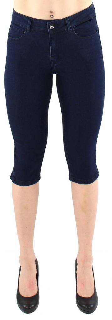 Vero Moda Capris Hot Seven, Dunkelblau - Damen Shorts und Capris - 120873 - 1
