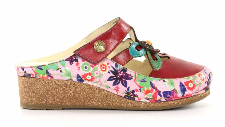 Laura Vita Damen Schlüpfschuhe Facscineo 32 Fuchsia - Pantoletten - 136083 - 1