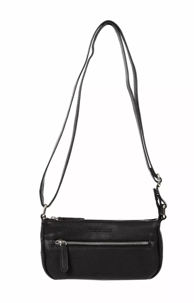 Haus von Sajaco echte Leder Schultertasche 3061083 schwarz - Handtaschen - 136553 - 1