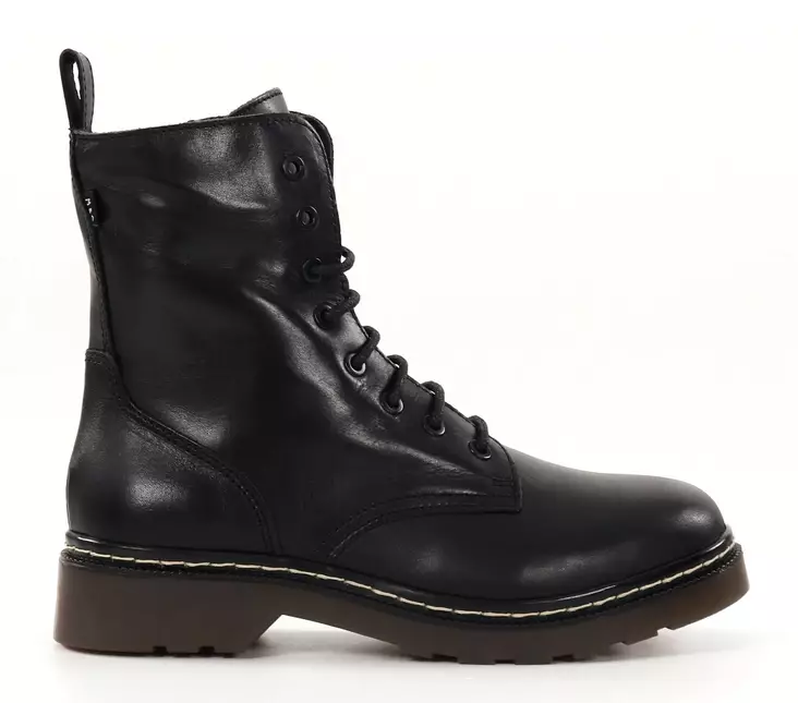 Musse&Cloud Damen Leder Stiefeletten 2793627/NBK Efany Schwarz - Damen Stiefeletten - 136643 - 1