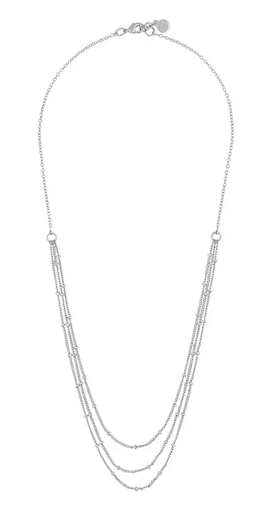 Snö of Sweden Kette Jen mit Quaste in Silber - Halsketten - 137863 - 1